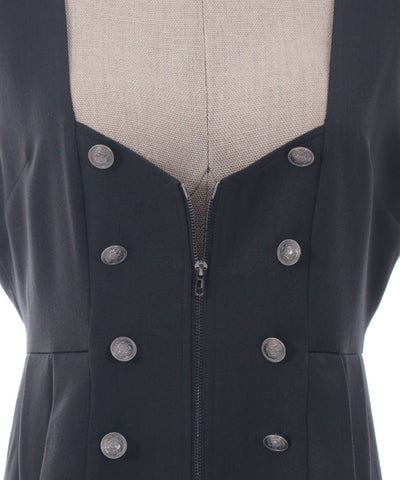 Vest Design Long Dress