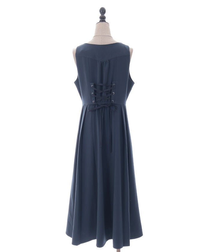 Vest Design Long Dress