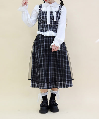 Plaid Matching Set