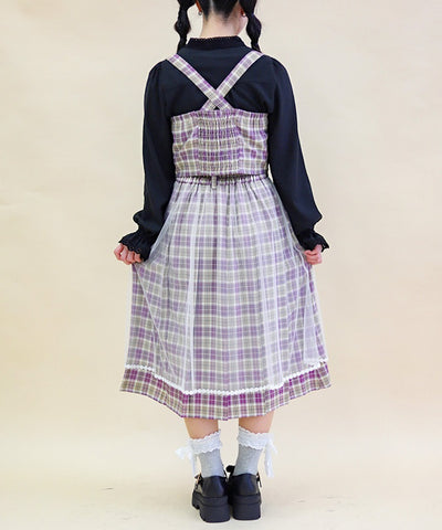 Plaid Matching Set