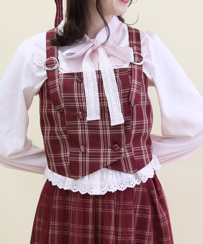 Plaid Matching Set