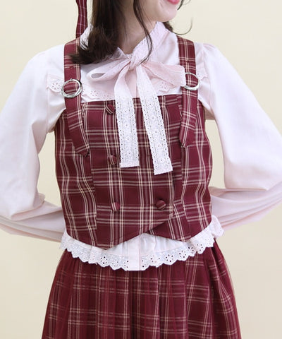Plaid Matching Set