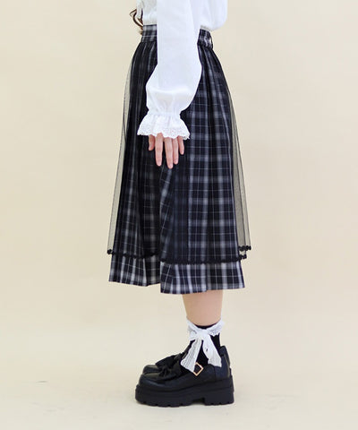 Plaid Matching Set
