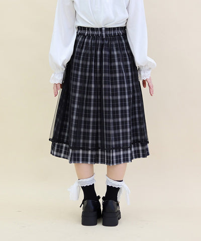 Plaid Matching Set