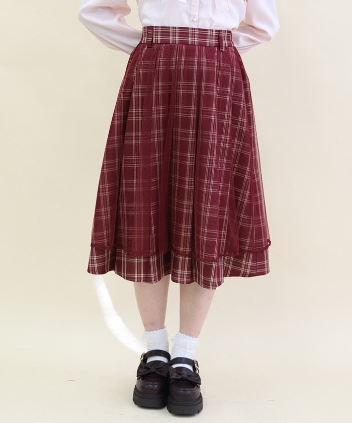 Plaid Matching Set