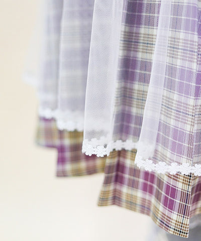Plaid Matching Set