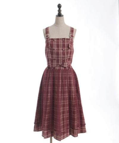 Plaid Matching Set