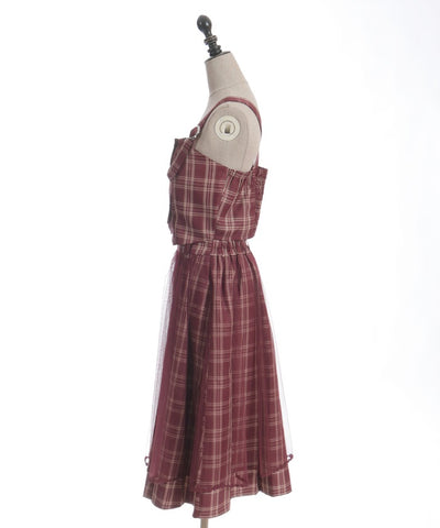 Plaid Matching Set