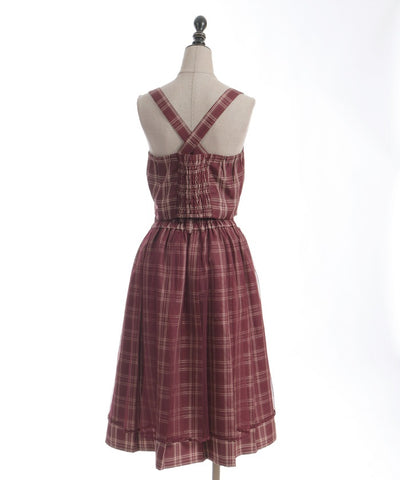 Plaid Matching Set