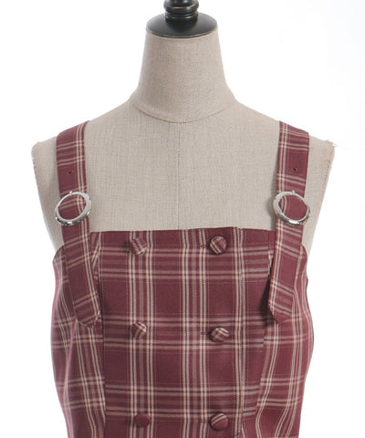 Plaid Matching Set
