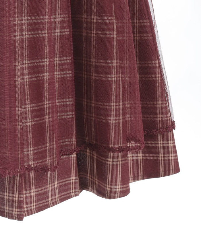 Plaid Matching Set