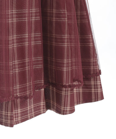 Plaid Matching Set