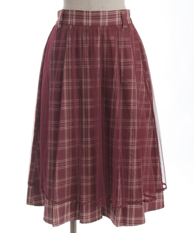Plaid Matching Set