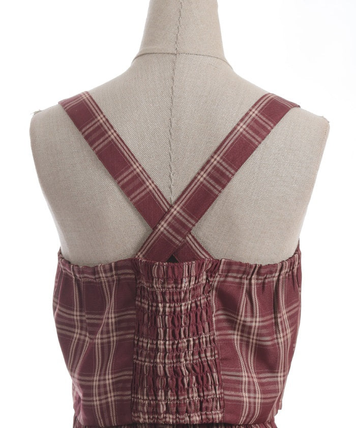 Plaid Matching Set