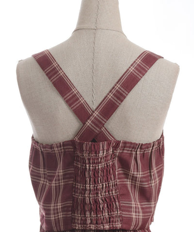Plaid Matching Set