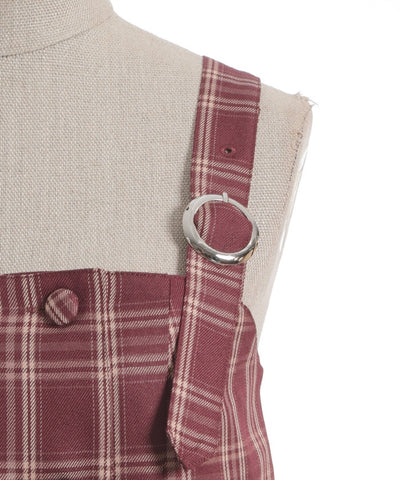 Plaid Matching Set
