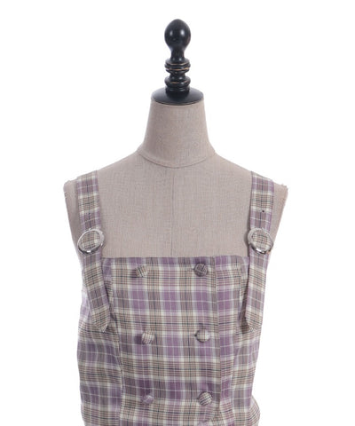 Plaid Matching Set