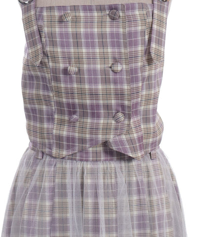Plaid Matching Set