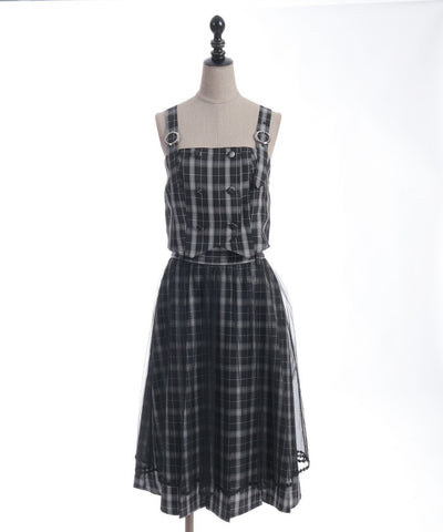 Plaid Matching Set