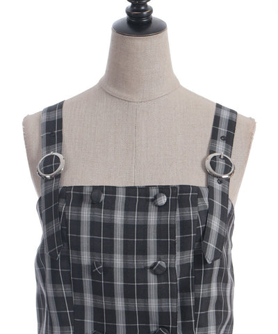 Plaid Matching Set