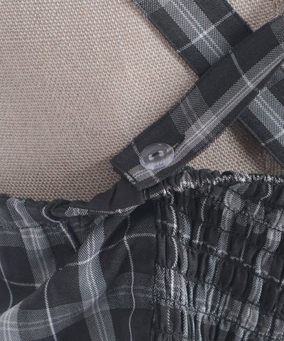 Plaid Matching Set