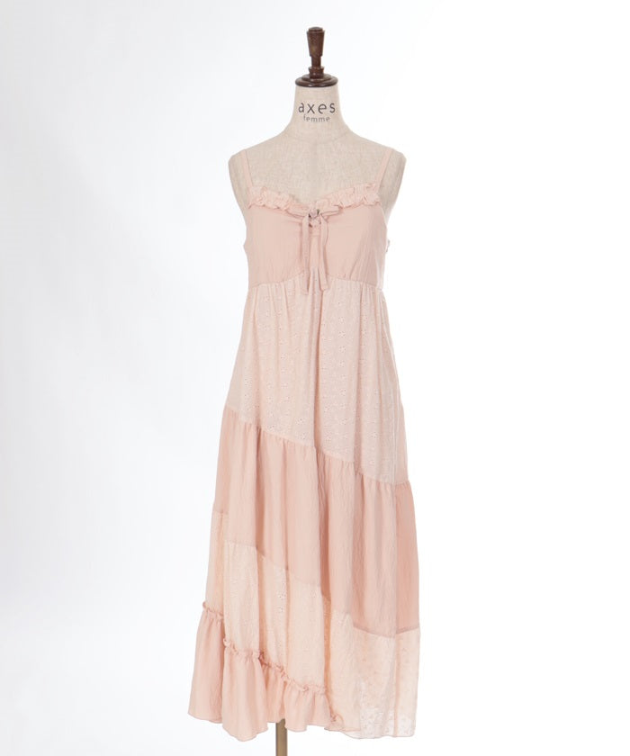 Patchwork Camisole Dress – axes femme from JAPAN