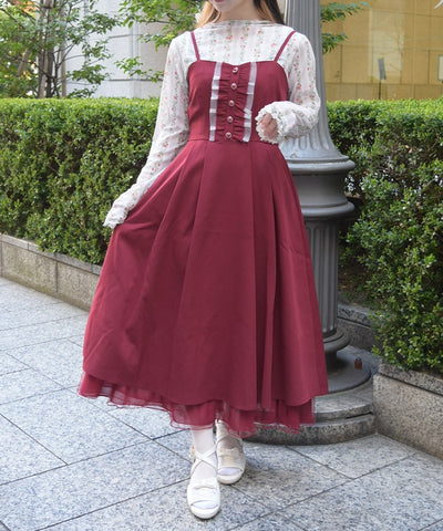 axes femme♡ビッグリボンキャミソール♡ブラウン♡カメオブローチ付き レーシービッグリボンキャミ【期間限定価格】 | axes femme -outlet