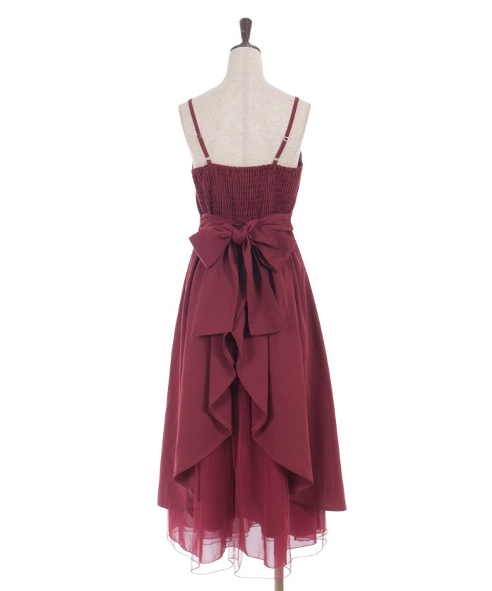 Open Back Camisole Dress – axes femme from JAPAN