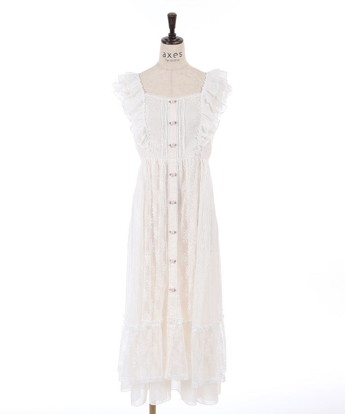 Patchwork Lace Dress – axes femme from JAPAN