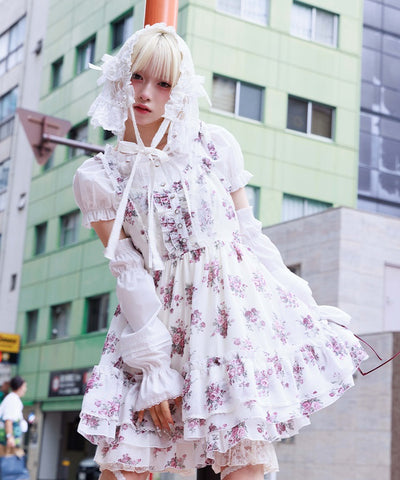 Floral Pattern Camisole Tunic