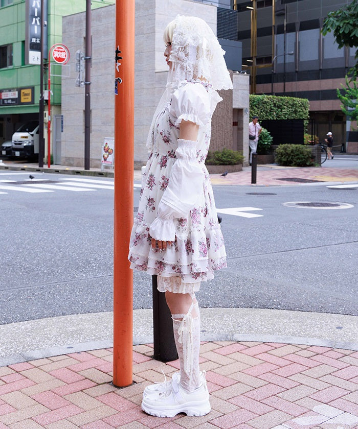 Floral Pattern Camisole Tunic