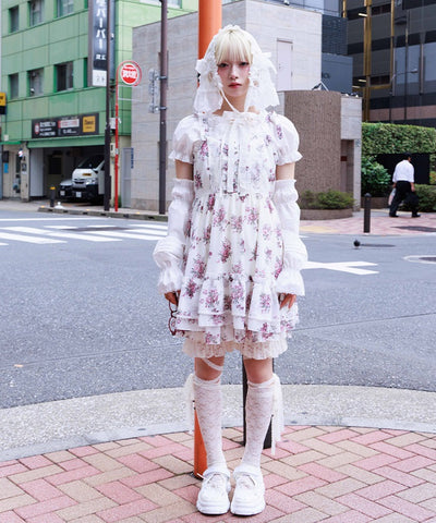 Floral Pattern Camisole Tunic