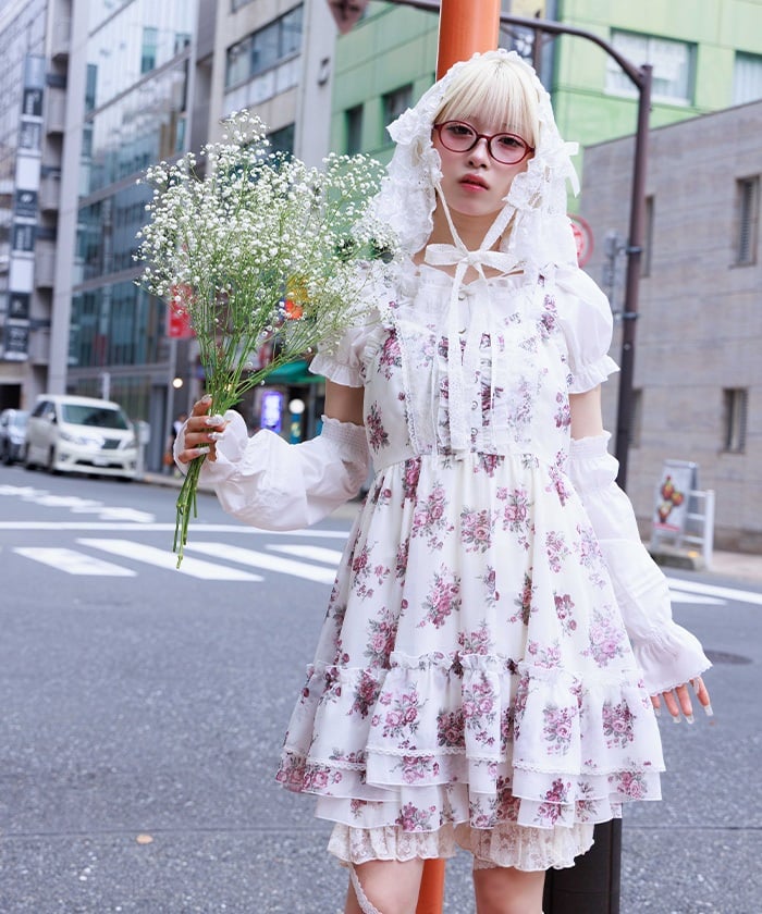 Floral Pattern Camisole Tunic