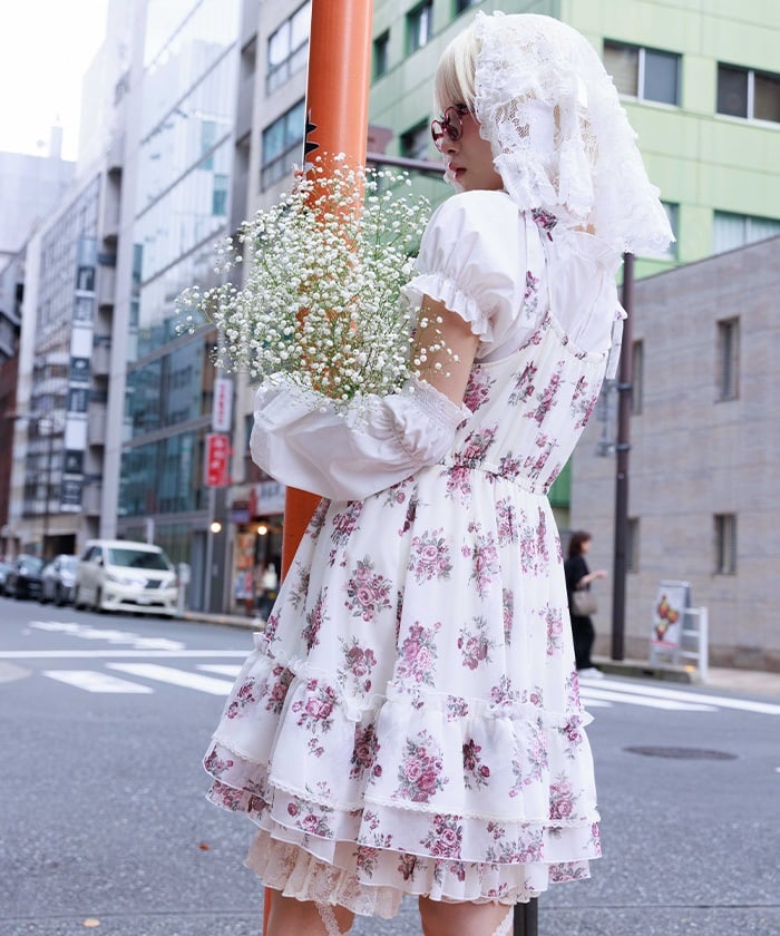 Floral Pattern Camisole Tunic