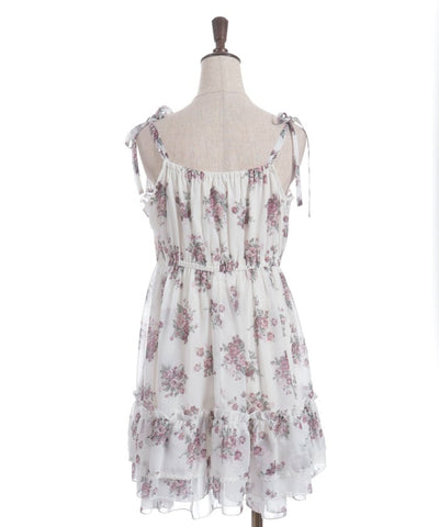 Floral Pattern Camisole Tunic