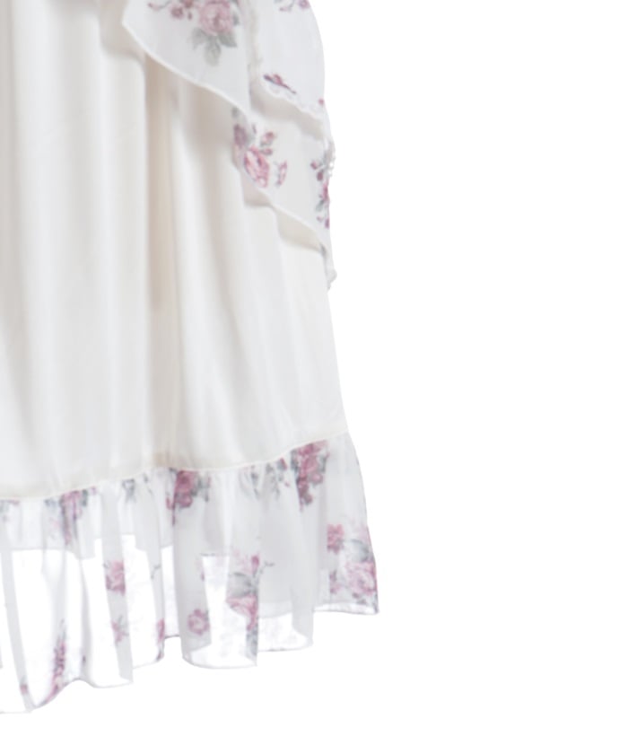 Floral Pattern Camisole Tunic