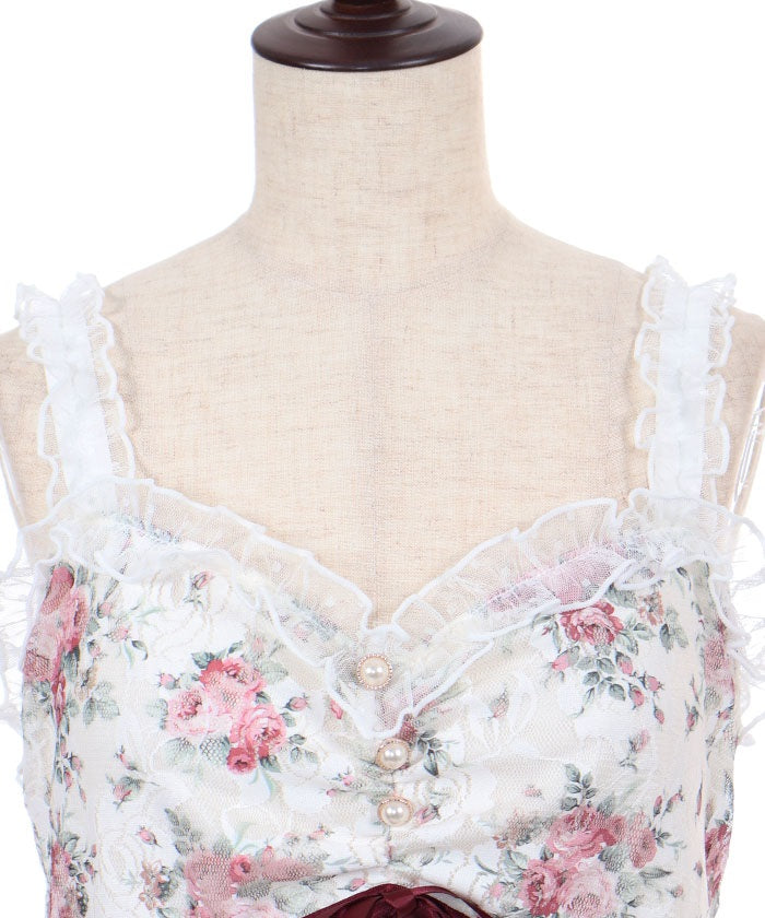 Mini Flower Camisole Tunic – axes femme from JAPAN