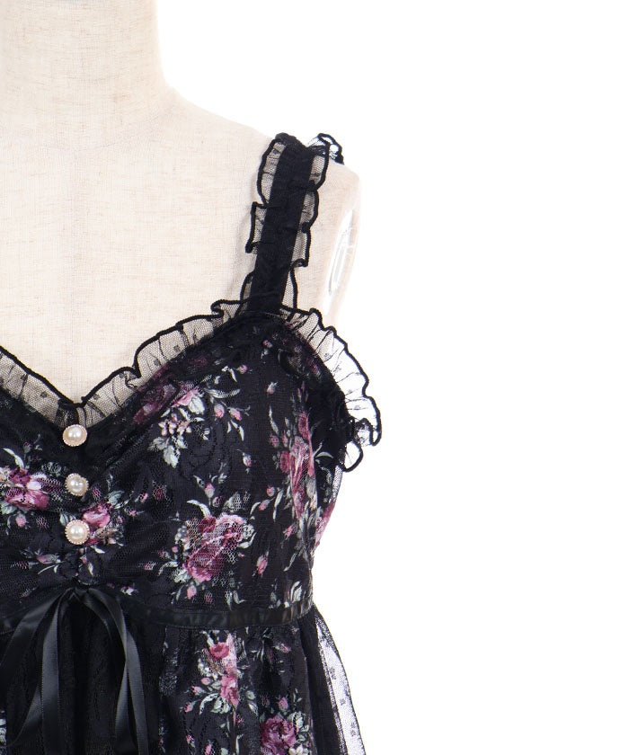 Mini Flower Camisole Tunic – axes femme from JAPAN
