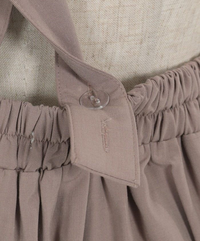 Apron Jumper Skirt with Ribbon – axes femme from JAPAN