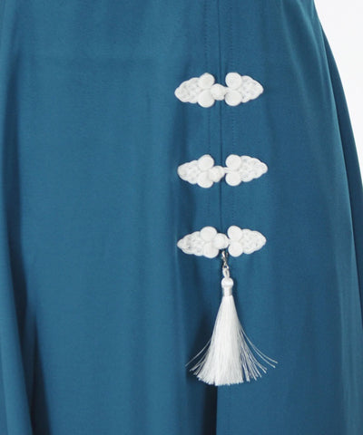 Chinese Style Dress with Tassel