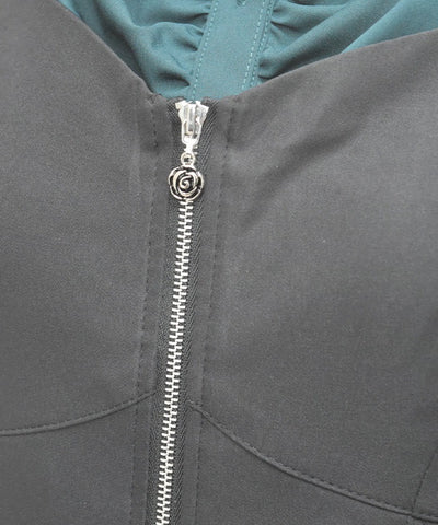 Belt Design Irregular Hem Jumper Skirt