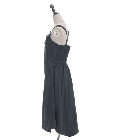 Belt Design Irregular Hem Jumper Skirt