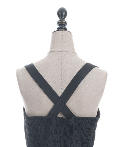 Belt Design Irregular Hem Jumper Skirt