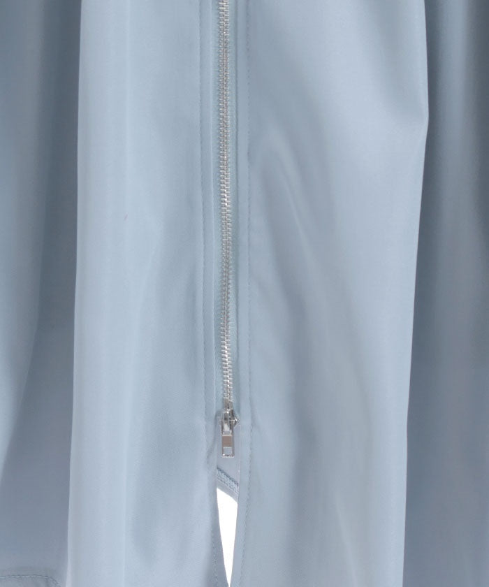 Belt Design Irregular Hem Jumper Skirt
