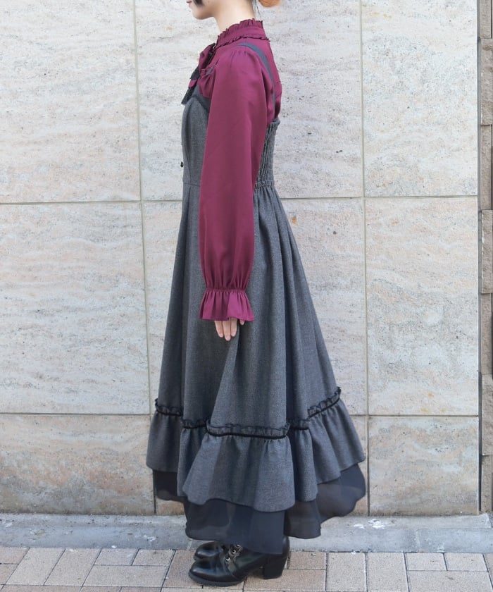 Herringbone Jumper Skirt