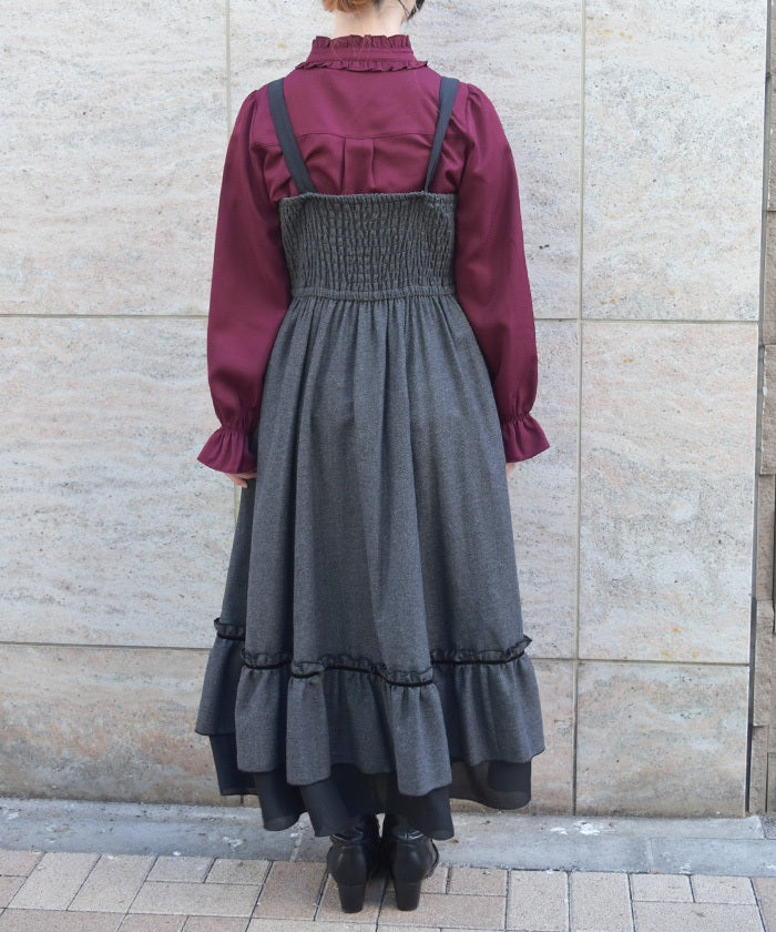 Herringbone Jumper Skirt