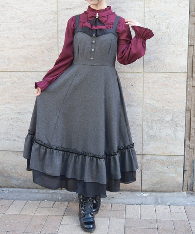 Herringbone Jumper Skirt