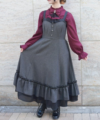 Herringbone Jumper Skirt