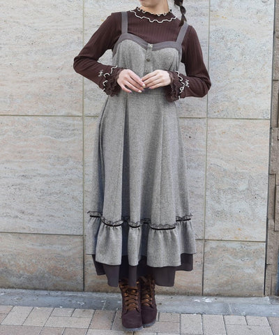 Herringbone Jumper Skirt