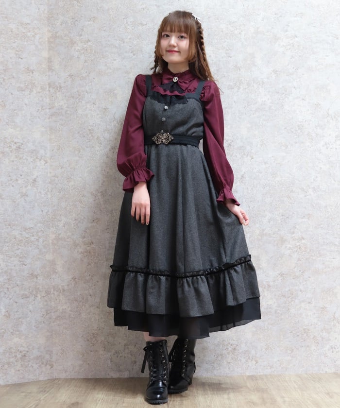 Herringbone Jumper Skirt